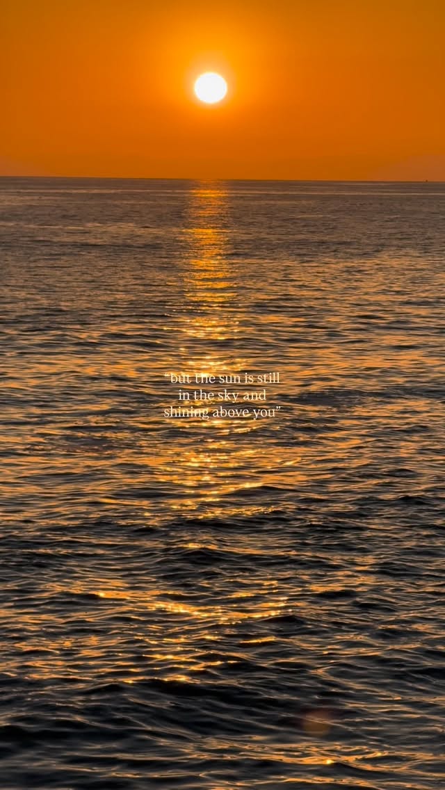 have always loved this song — but now i hold onto this part even tighter 🥺✨🫶🏼🌞